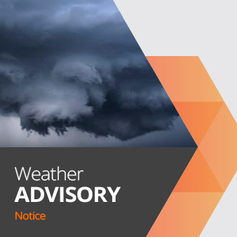 Weather Advisory – States of Louisiana & Mississippi – Hurricane Zeta