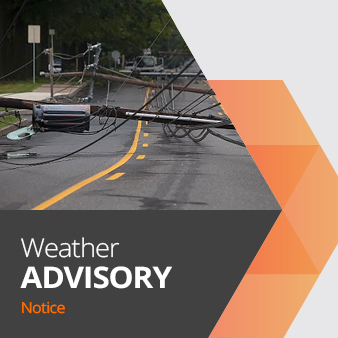 Weather Advisory – States of Louisiana & Mississippi – Hurricane Delta